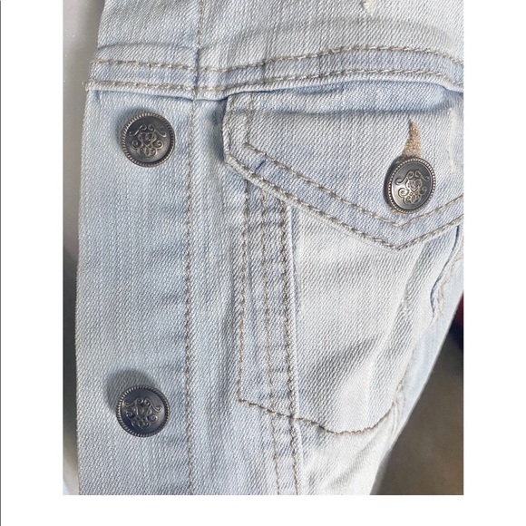 Jessica Simpson size Medium DEE Jean vest - Picture 6 of 6